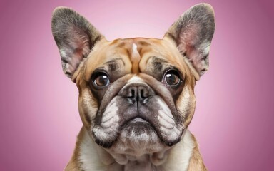 Obraz premium cute puppy face looking at the camera