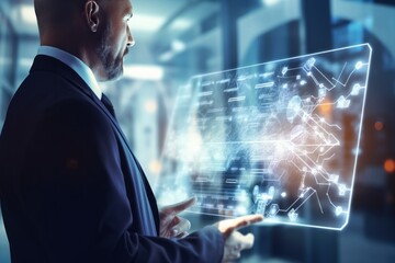 Medical scientist working with doctor touching electronic medical record on tablet in laboratory. Medical science and technology and future concepts