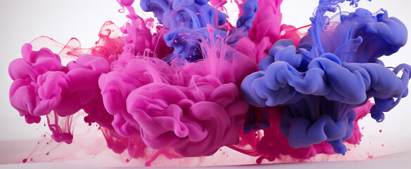 Fototapeta premium pink and blue colors High quality photo