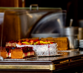 Gâteaux sous cloche