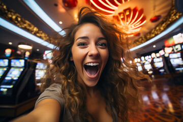 Selfie Delight: Embracing the Casino Vibes
