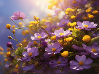 flowers in the garden