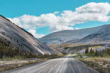 Road in tundra