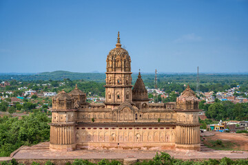 Lakshmi Narayan Temple in Orchha, Madhya Pradesh, India.