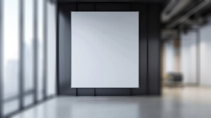 Fototapeta premium The Serene Abyss, A Hauntingly Empty Canvas Amidst the Stillness of Time