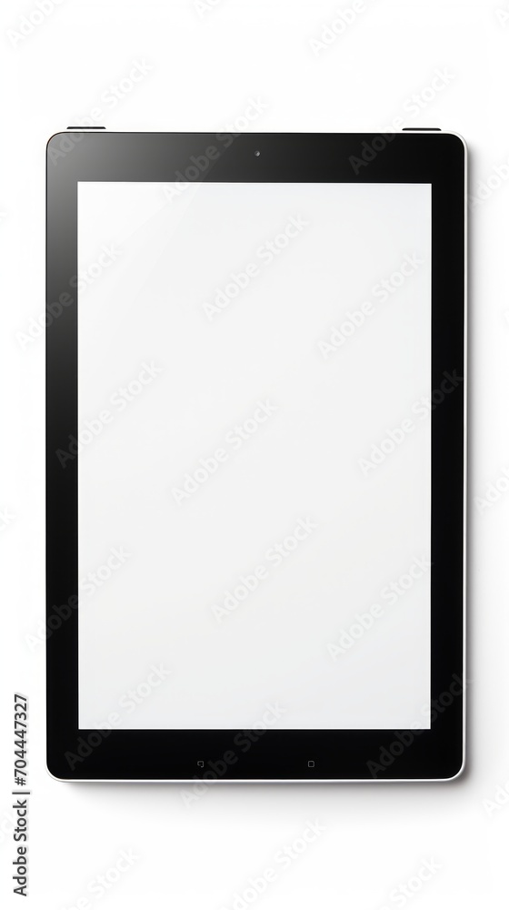 Aufkleber stock image of a sleek digital drawing tablet on a white background, art and digital design generati