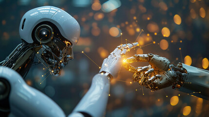 robot connection technology data, Generative AI