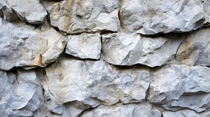 Majestic Mosaic, An Enchanting Close-Up of a Masterful Rock Wall Crafted From Natures Elements