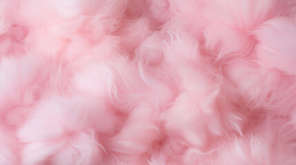 closeup of pink cotton candy for a background