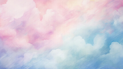 cloud or cotton candy style soft background texture - obrazy, fototapety, plakaty