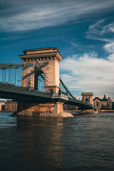 Obraz premium chain bridge