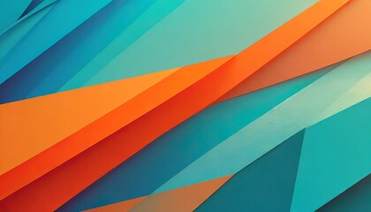4k abstract wallpaper colorful design shapes and textures colored background teal and orange colors