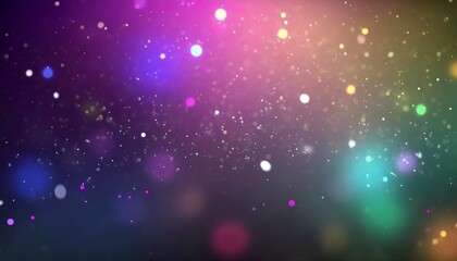 festive glittering falling confetti elegant colorful particle flow gentle stream of luxury dust magical snowfall creative soft bokeh awarding abstract background 3d rendering