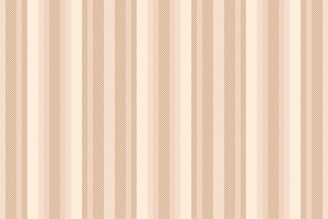 Obraz premium Formal texture seamless vector, sensual background pattern stripe. 1960s textile lines fabric vertical in antique white and light colors.