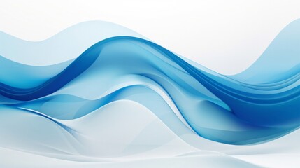 A white and blue background with wavy lines