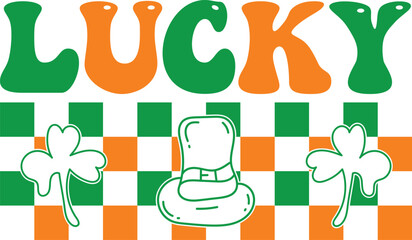 lucky t-shirt design