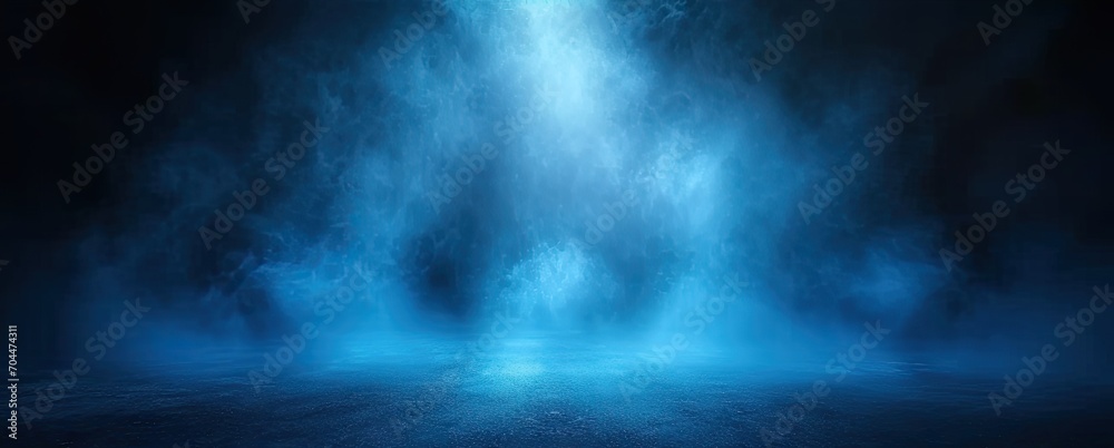 Wall mural ethereal nocturne. intriguing fusion of dark and light capturing essence of mysterious night with ab