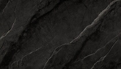 beautiful black stone texture with intricate deep cracks and organic natural pattern - obrazy, fototapety, plakaty