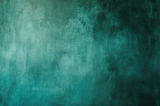 Plain one color mint green photography backdrop, chiaroscuro effect, slightly cloudy textured backdrop