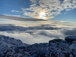 Inversion on Whiteface Summit