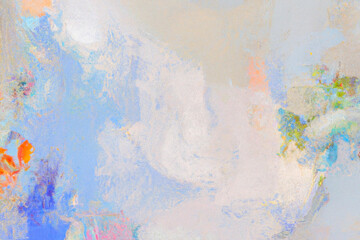 Paint strokes design background/wallpaper. Colorful painting.