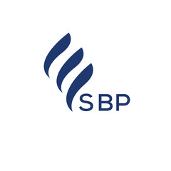 SBP Letter logo design template vector. SBP Business abstract connection vector logo. SBP icon circle logotype.
