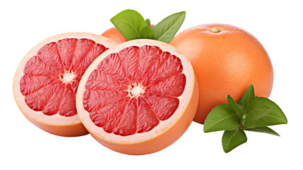 Grapefruit, transparent background, high-resolution image, citrus fruit, vibrant color, juicy and refreshing, fruit illustration, grapefruit clipart