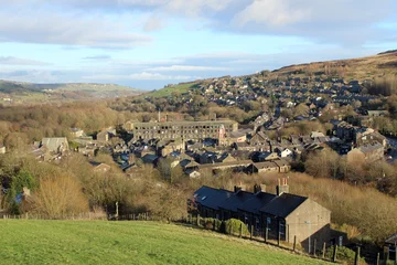 Foto op Canvas Marsden, West Yorkshire, from the west. © Calum Smith