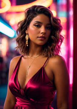 Latina: Neon, Vibrant Style, Urban