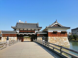Hiroshima Castle's Main Gate 