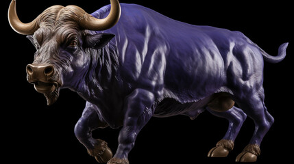 bull with horns
