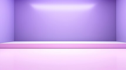 Fototapeta premium Studio background concept abstract empty light gradient purple studio room background for product