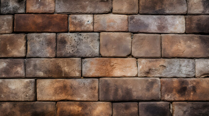 texture of old red brick