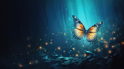 THE BUTTERFLY DREAM of the Zhuangzi by Chuang Tzu, the Taoist sage of ancient China,  - obrazy, fototapety, plakaty