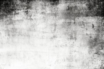Grunge background of black and white. Abstract illustration texture of cracks, chips, dot. Dirty monochrome pattern of the old worn surface.