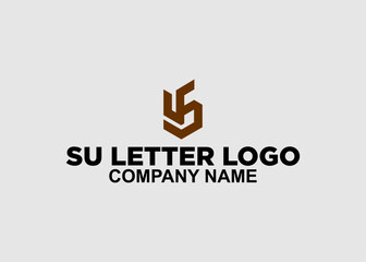 logo su letter company name