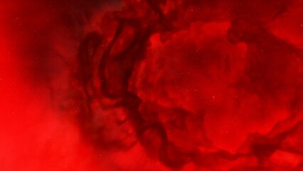 bright nebula, nebula in space, majestic red-purple nebula, beautiful space background 3D render
