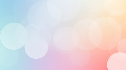 Circle pattern in Soft gradient pastel background