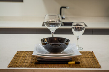 interior design details in a detached house