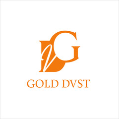 DGV Logo Design for A Fashion Brand, Lettermark Logo Design