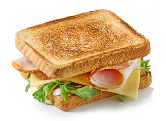 ham and cheese toast