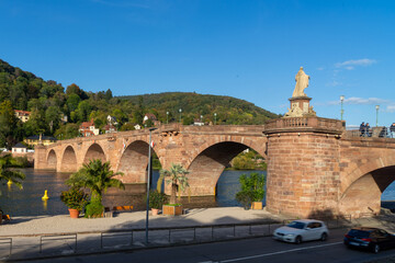 Germany, Heidelberg The old Bridge Karl Theodor