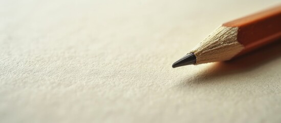 Blank paper pad with pencil for your writing.