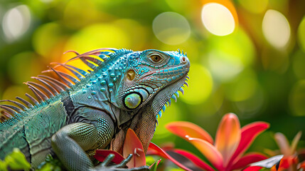 Fototapeta premium Lizard_Iguana