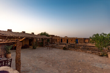 private house at the gates of the Sahara desert