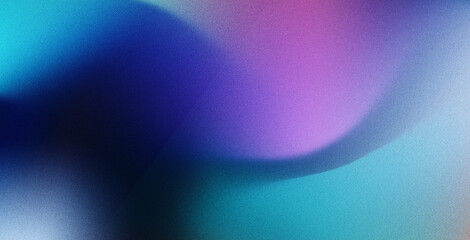 4K Beautiful color gradient background with noise. Abstract pastel holographic blurred grainy gradient banner background texture Colorful digital grain soft noise effect Nostalgia, vintage, retro	