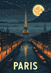 Paris travel brochure