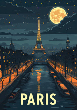 Paris travel brochure
