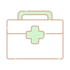 シンプルな緑の救急箱⭐︎PNG