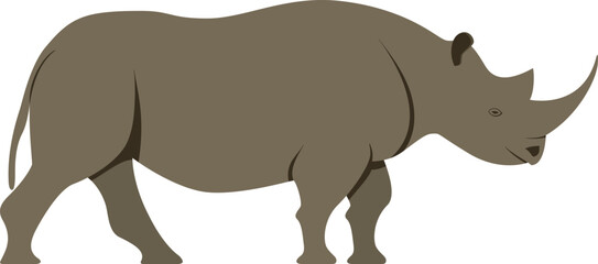 Nashorn, Rhinozeros, Afrika - Silhoutte, Tier